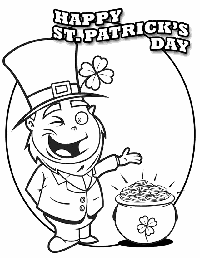 fados austin st patricks day coloring pages - photo #19