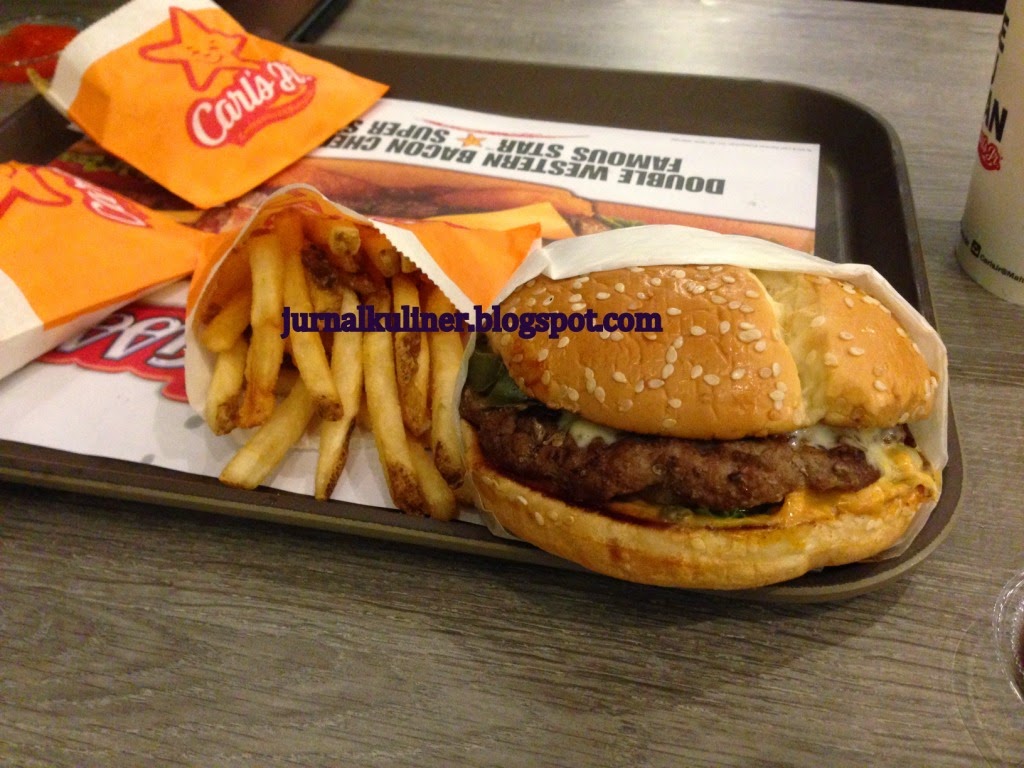 Carl's Jr. Charbroiled Burger Catatan Kuliner