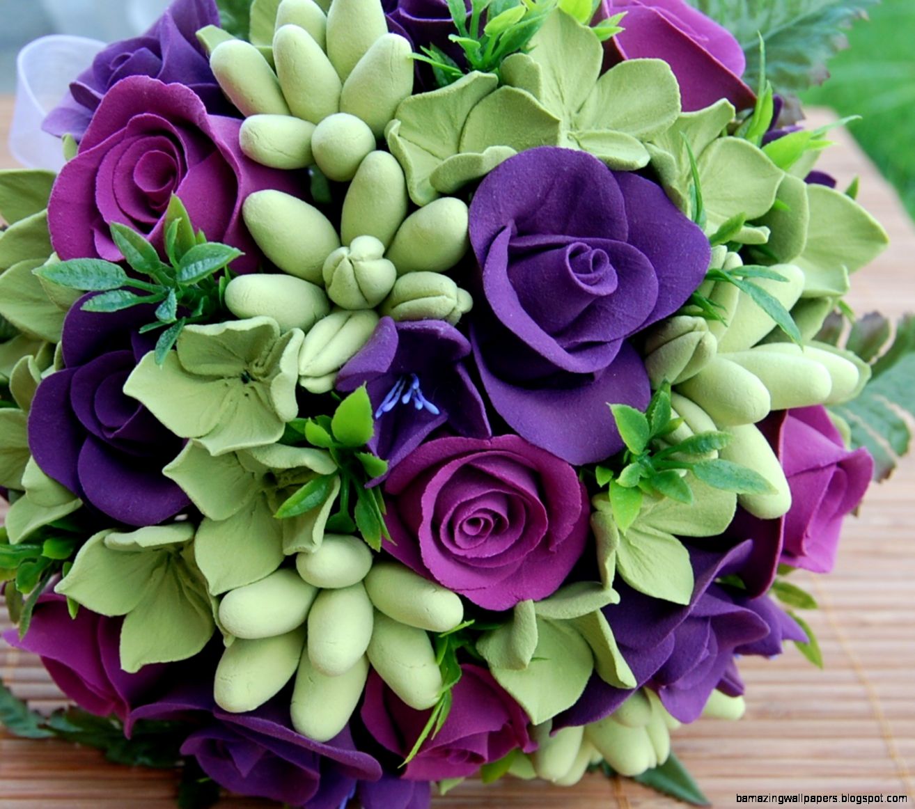 Beautiful Pictures Of Purple Roses  Bouquet Idea