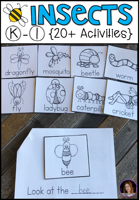 Are you looking for factual, fun and engaging insect activities for Kindergarten to introduce insects in your classroom?  Our insect unit is just what you need!