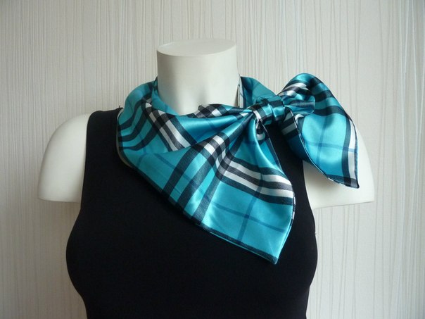 Французская косынка как завязывать схемы и фото