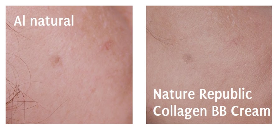 Super Origin Collagen BB Cream antes después