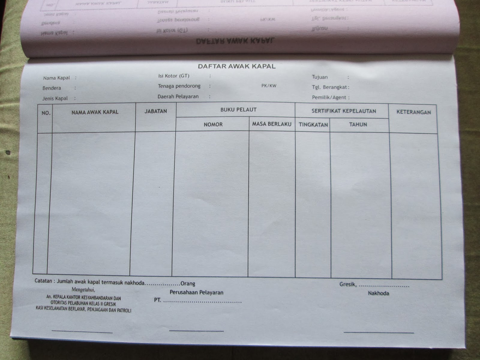 AGEN PELAYARAN KAPAL TERPERCAYA