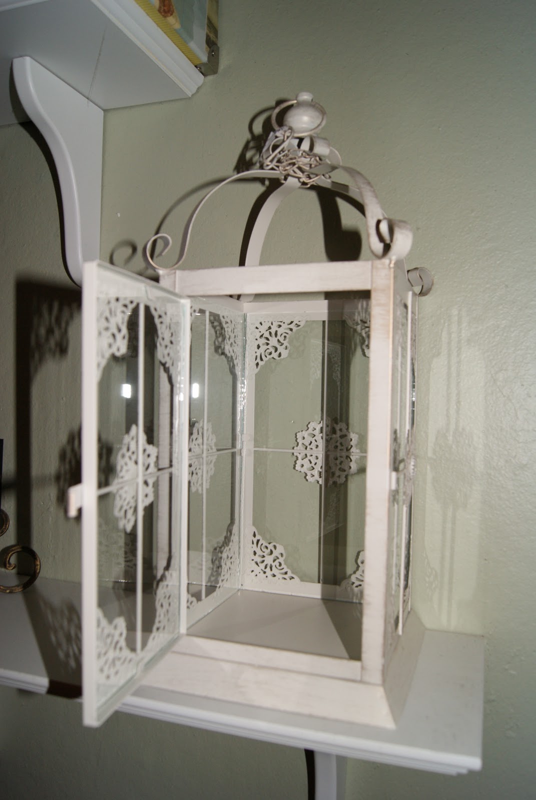 A Rustically Elegant Wedding The Lantern Card Holder