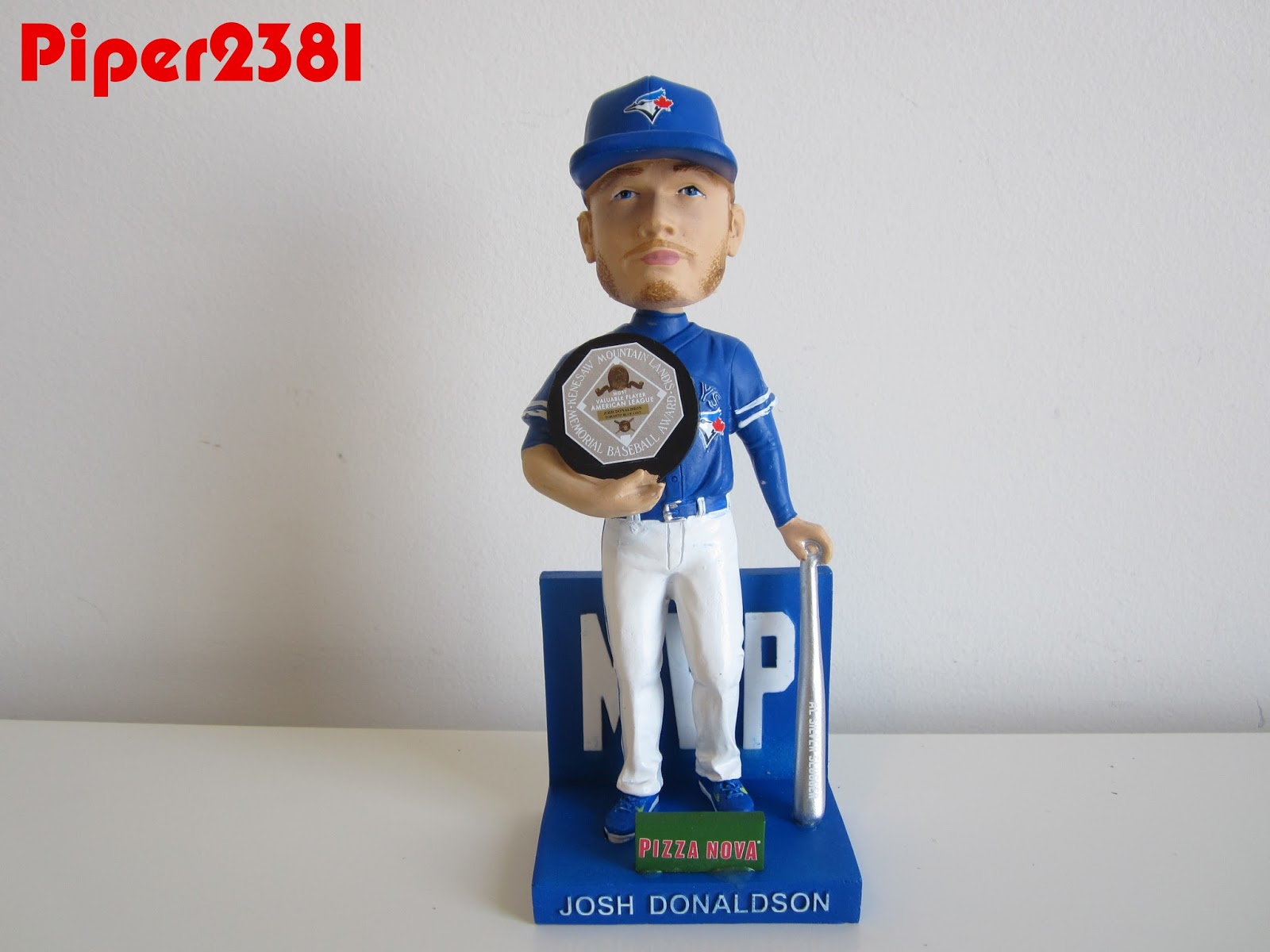 Piper2381 Josh Donaldson Blue Jays Bobblehead
