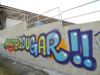 graffiti grute cougar