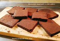 brownies cioccolato e marroni ricetta di pasticceria di casa mia