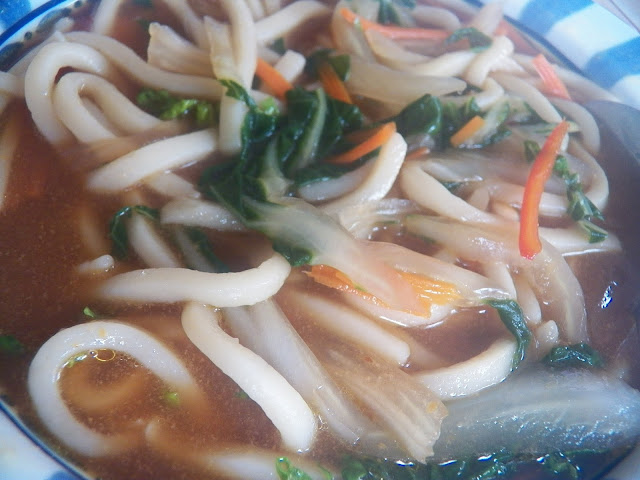 Sambal Kagang Udon Noodle Soup for #ChefYaki #Fortune