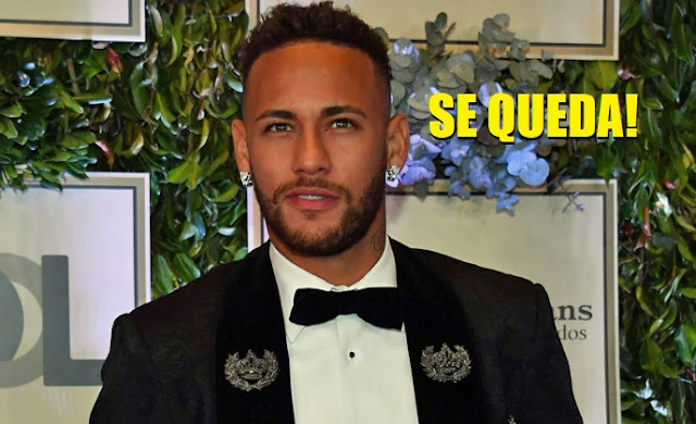 Neymar afirma que se queda en París. Fin de la novela