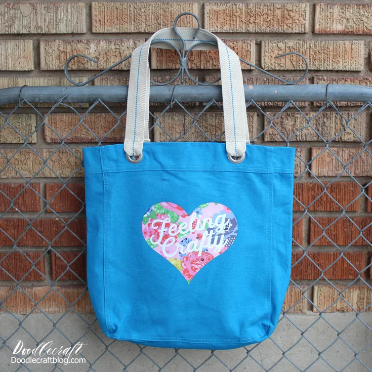 craft a tote bag in less than 5 minutes.