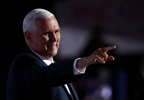 RNC CONVENTION DAY 3, PENCE EARNS HIS PIPS.