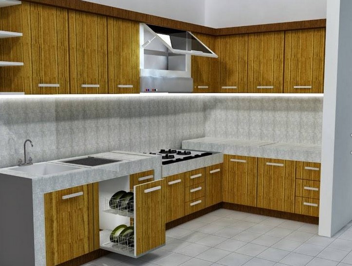 Kabinet Gantung Dapur Desainrumahid com