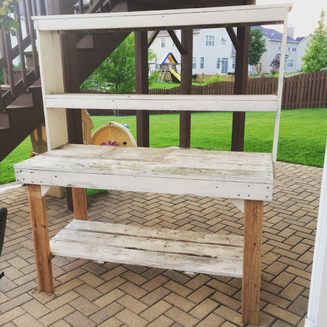 potting bench table