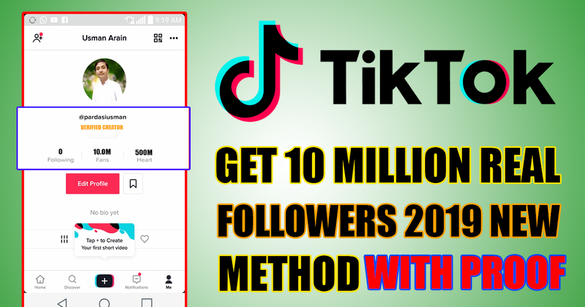 How To Get Tiktok 10 Million Fans In One Click - Apkurdu