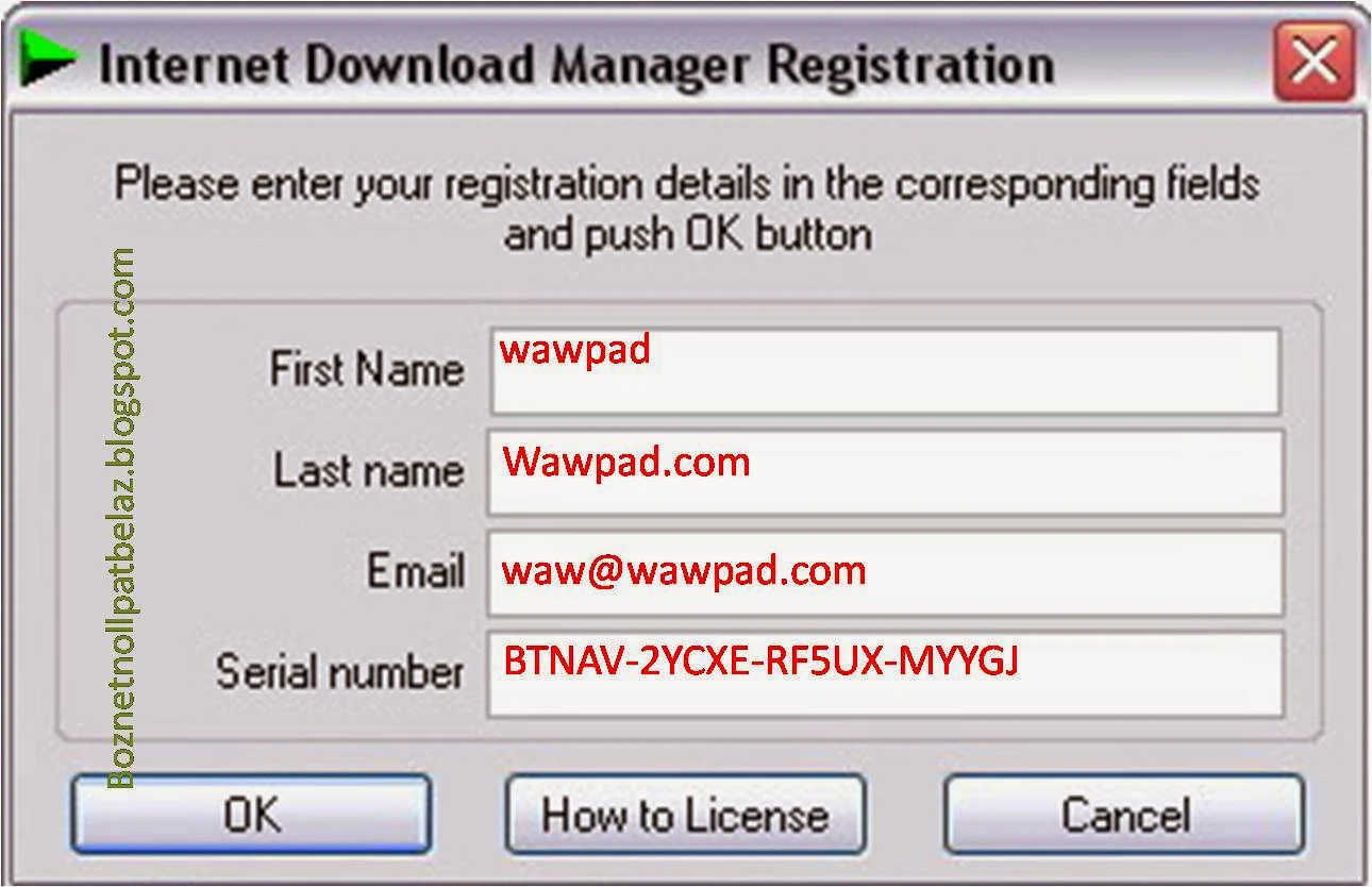Serial Key To Register Idm Free
