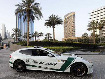 Lujoso Auto de la Policía de Dubái