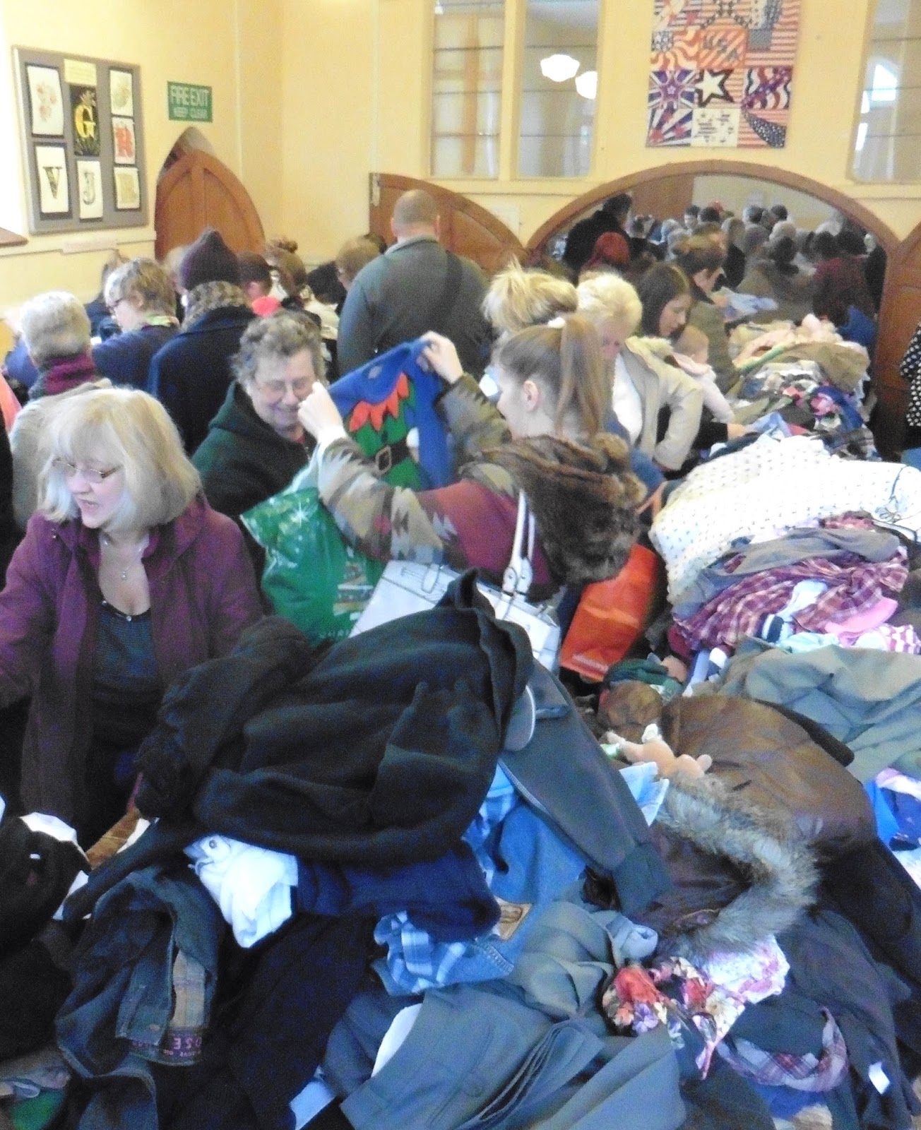 Old Buckenham blog Old Buckenham's jumble sale bigger than ever