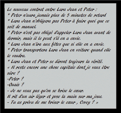 amours Lara Jean, tome P.S. t'aime toujours Jenny