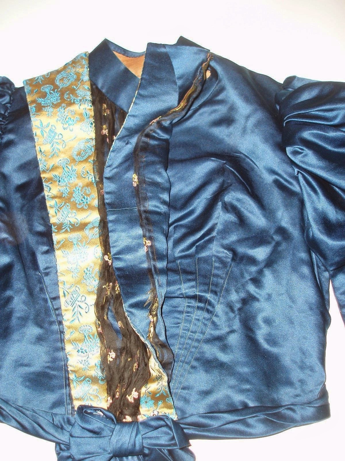 All The Pretty Dresses: Late 1890's Blue Bodice