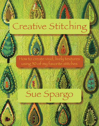Creative Stitching by Sue Spargo, book cover