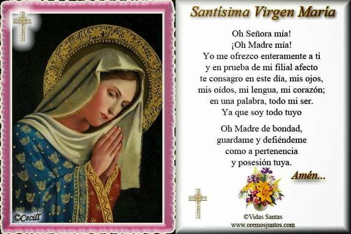 Oración para Rosalio con cariño de Patricia Araya