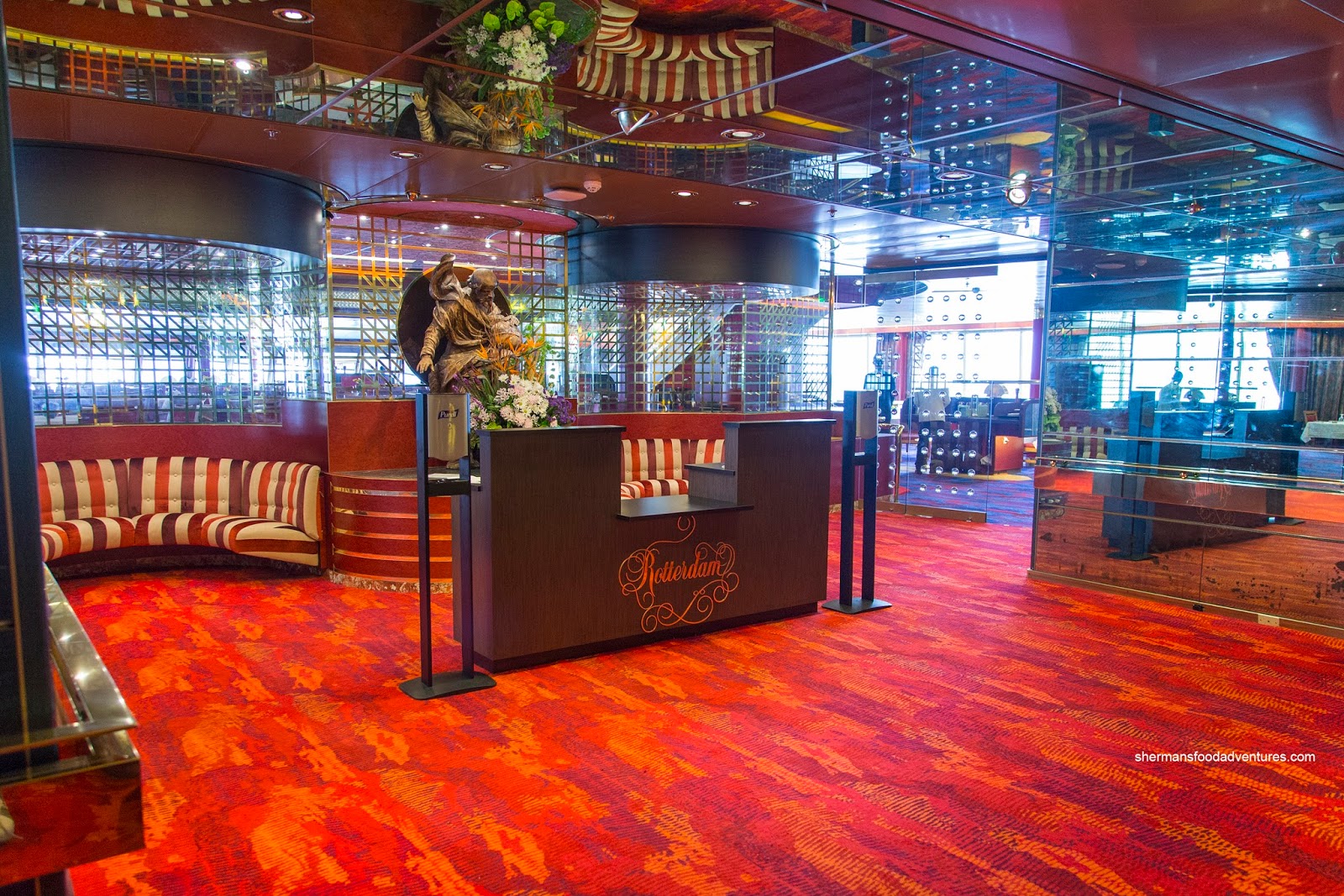 Sherman's Food Adventures Holland American MS Veendam Rotterdam Main