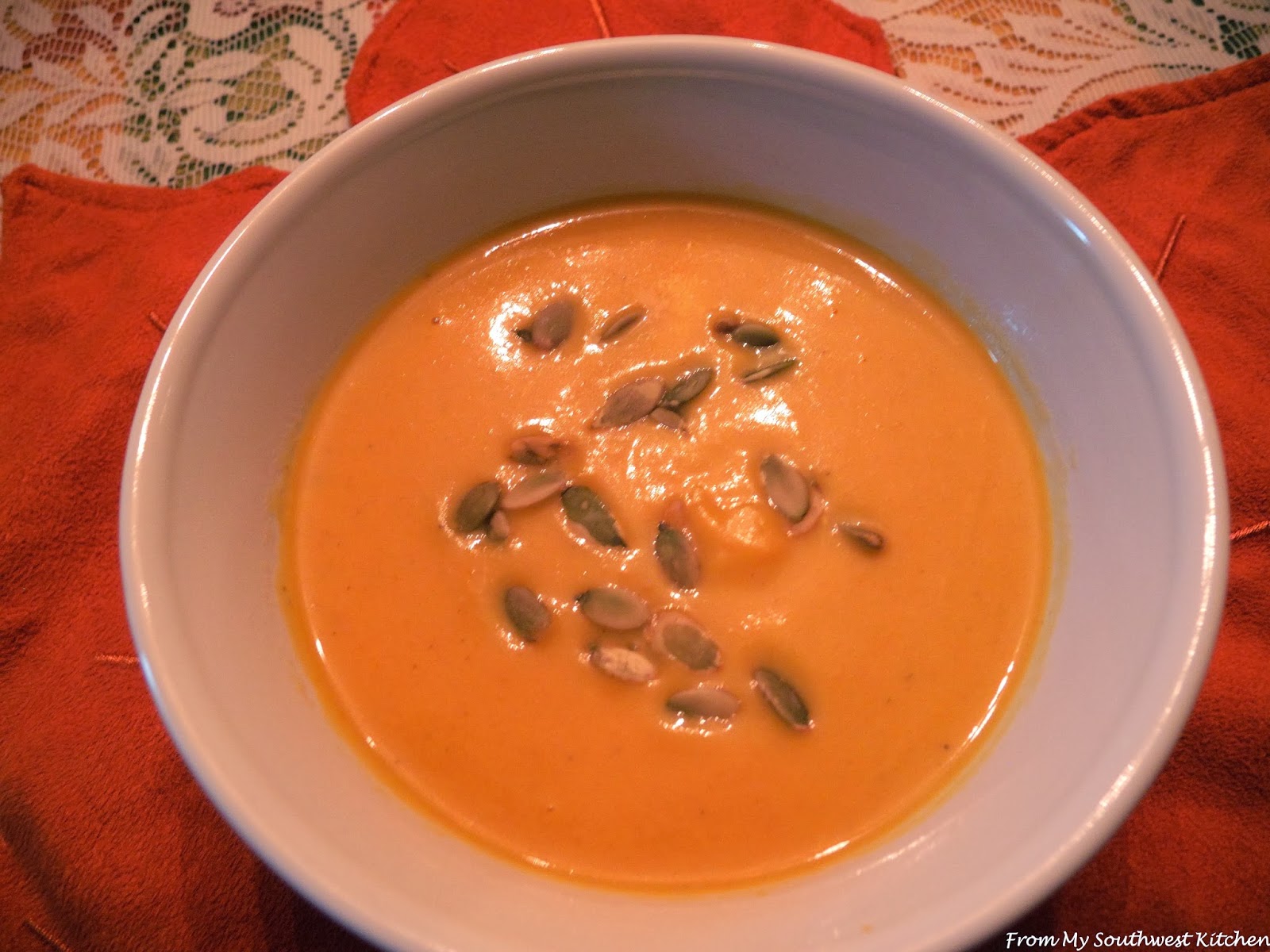 From My Southwest Kitchen Butternut Squash Soup