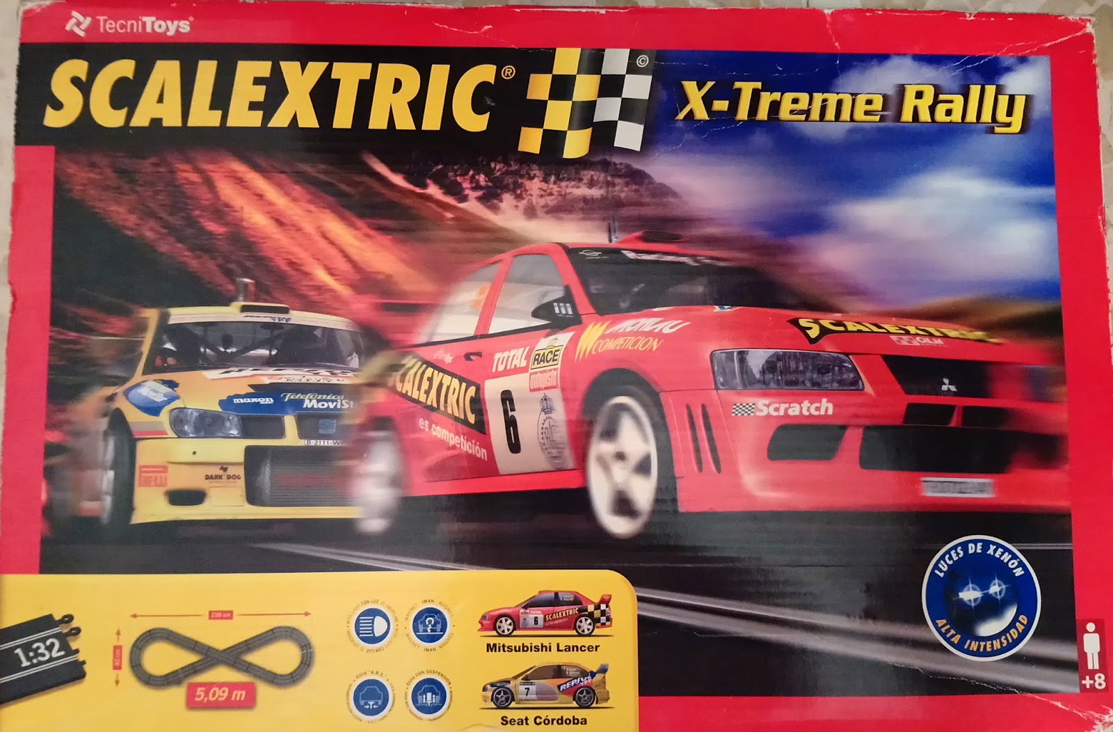 scalextric xtreme rally