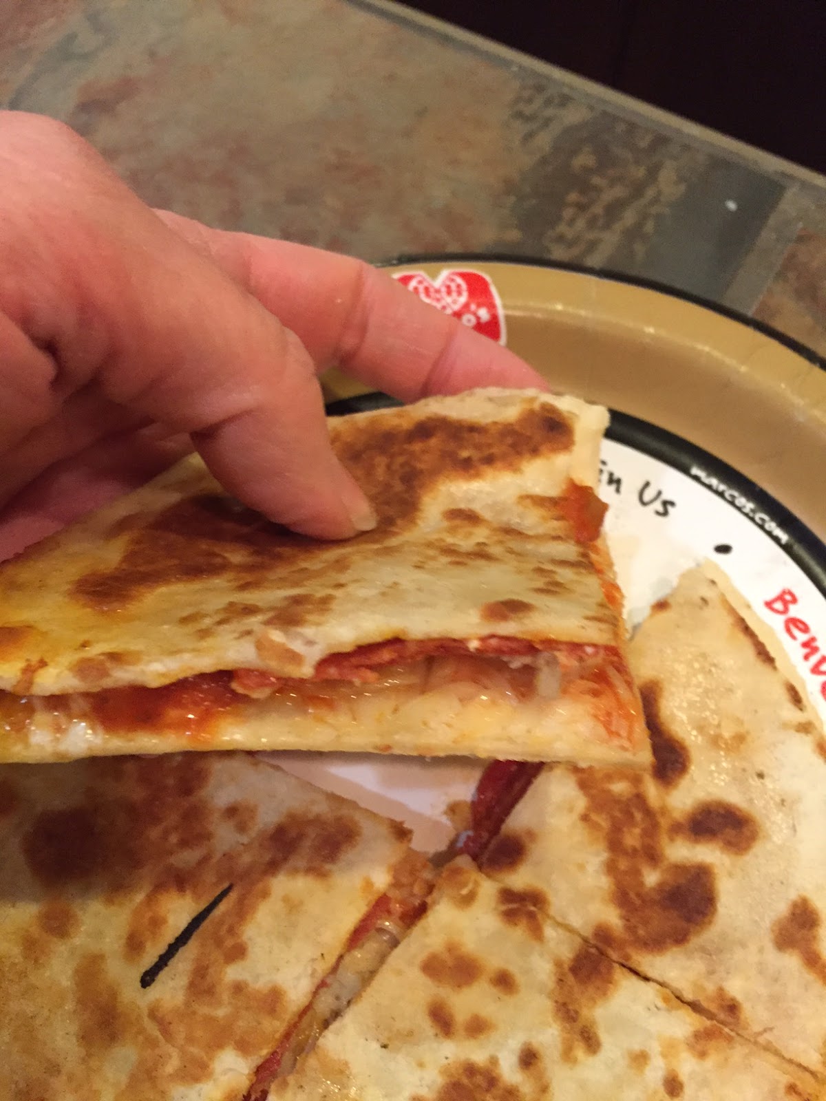 Beth's Favorite Recipes Pizza Quesadilla