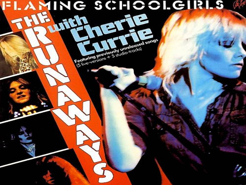 The Runaways Flamming Schoolgirls
