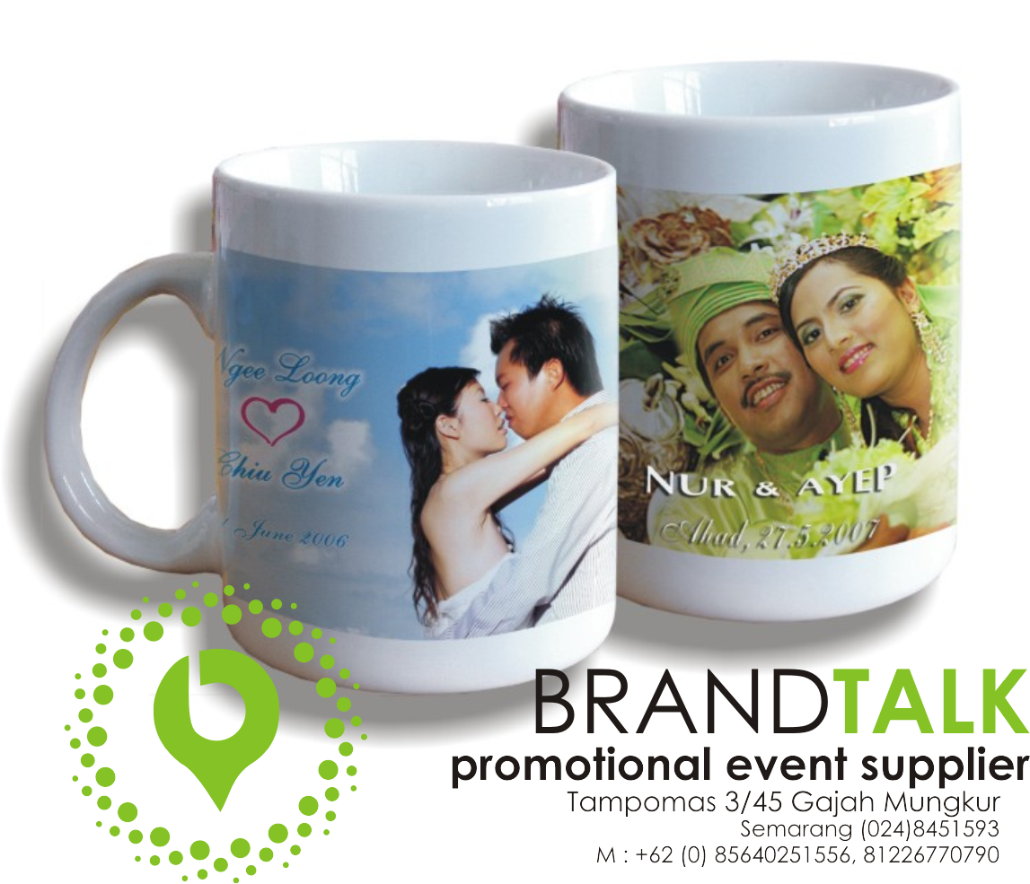 souvenir pernikahan murah semarang Cetak mug murah Semarang