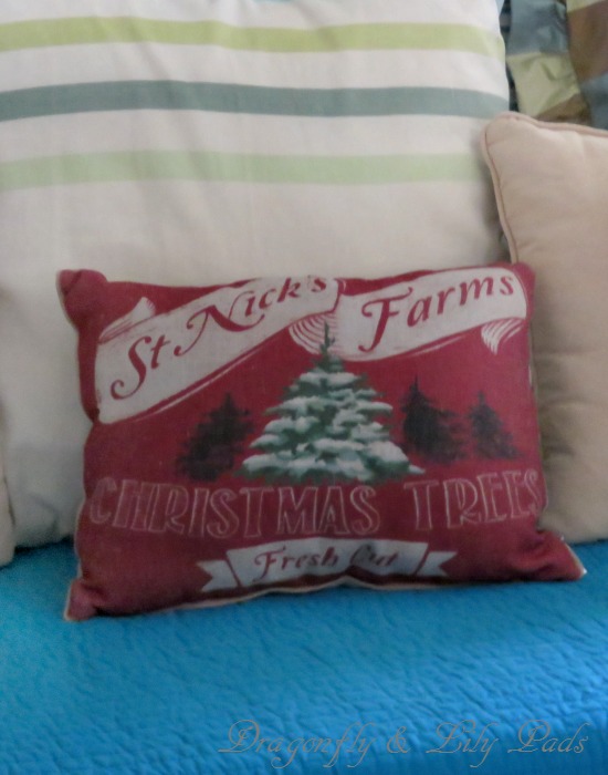Holiday, Christmas Tree Farm, /fresh Cut Trees, St. Nick's Farm Pillow