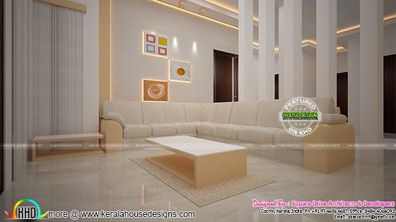 Elegant living room interior