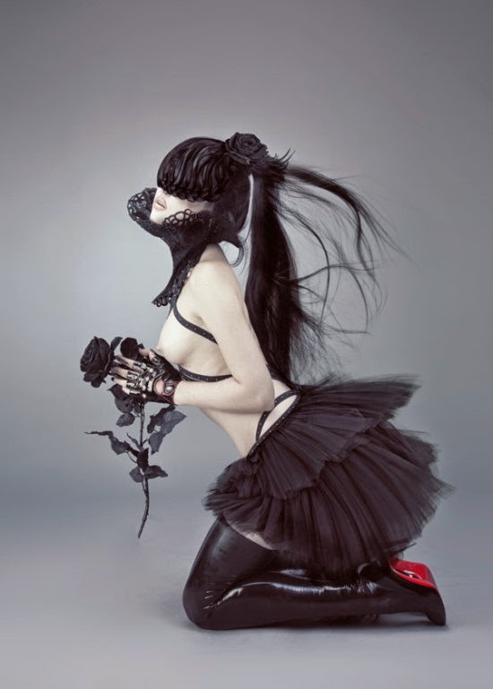 Natalie Shau fotografia ilustrações photoshop fashion surreal sensual nsfw