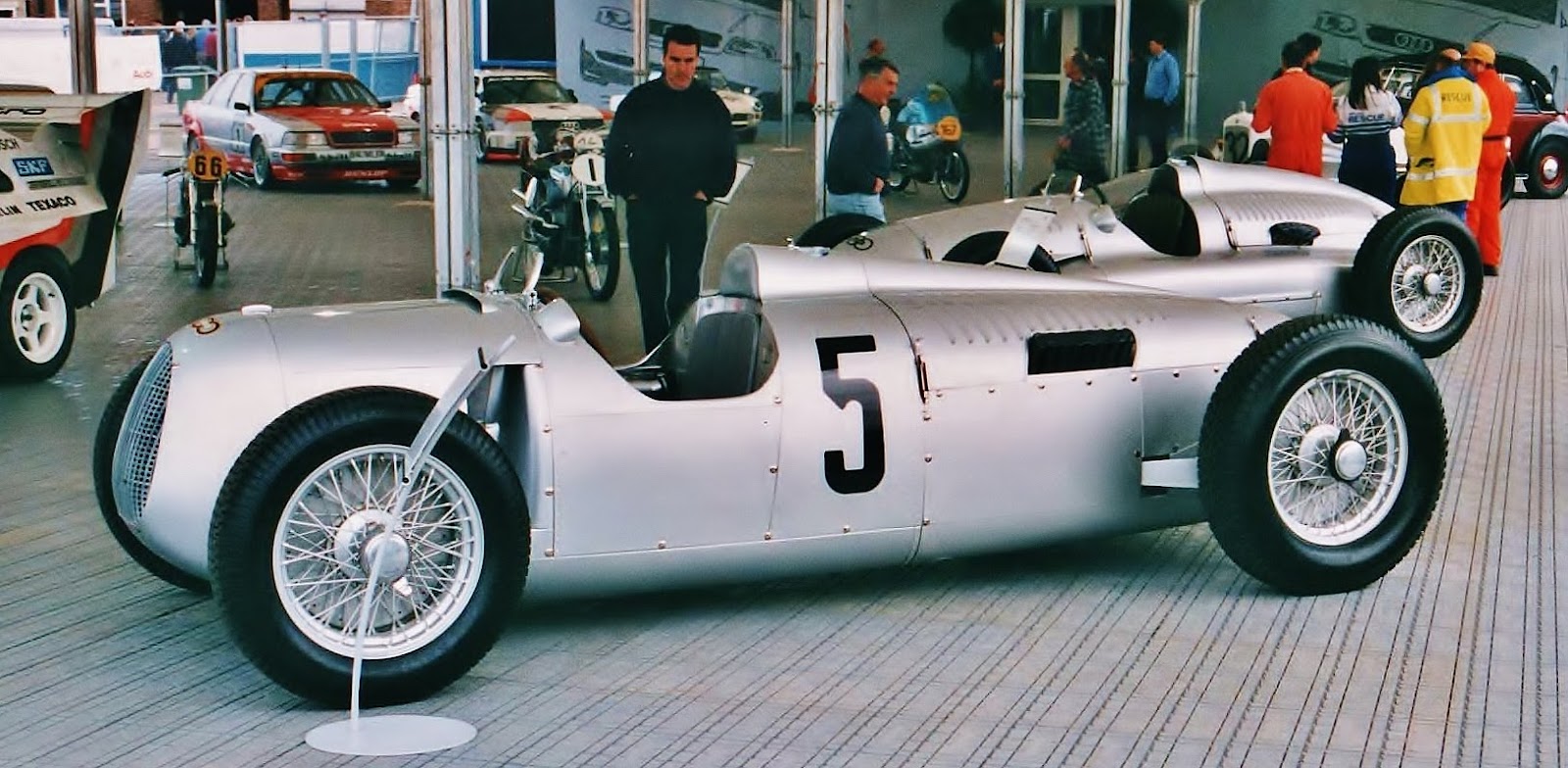 Ferraris and Other Things Auto Unions at Donington Park in 2001