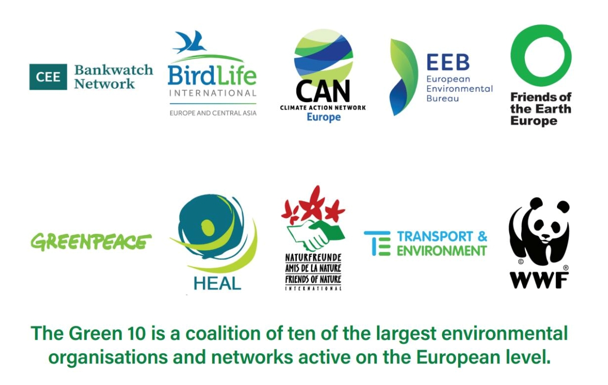 GREEN10 - Συνασπισμός των 10 ΜΚΟ στην Ευρώπη