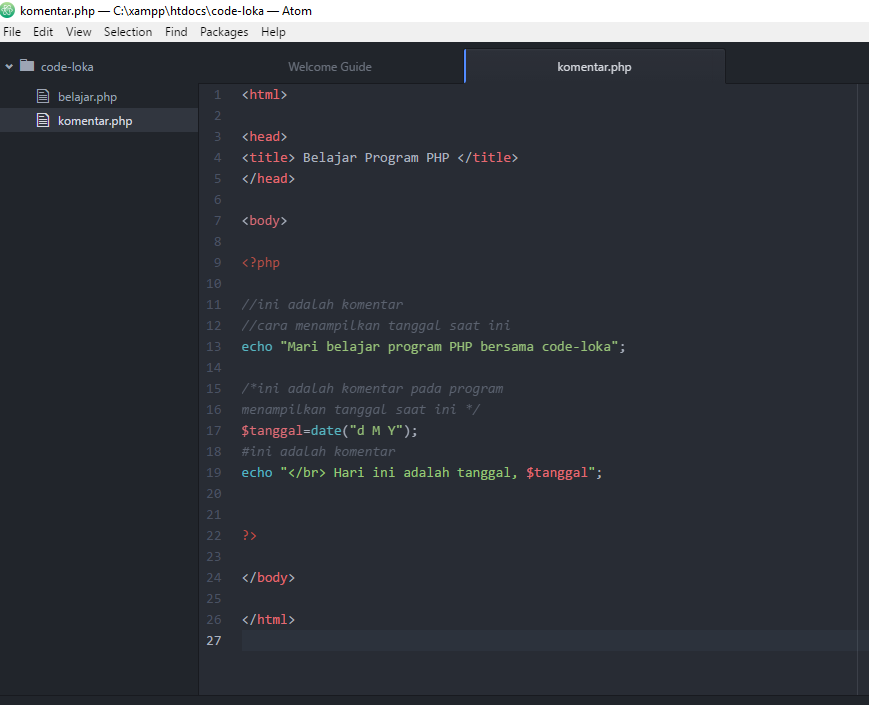 Listen php. Listen php