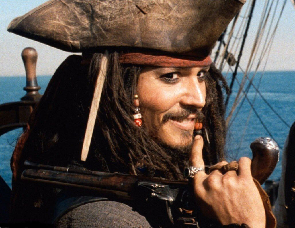 Johnny+Depp+as+Captain+Jack+Sparrow
