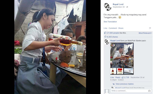 Students in Uniform Having a Drinking Session Went Viral Online