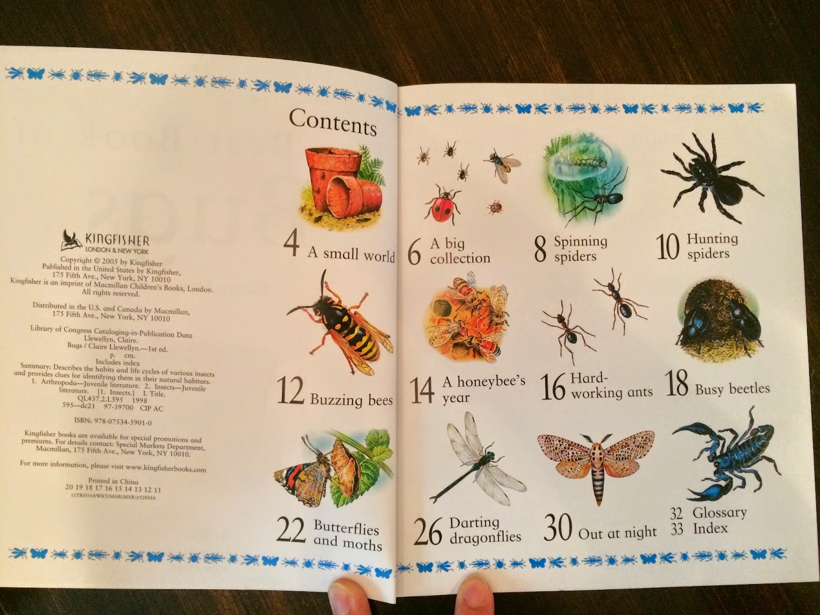 A Thousand Lives THE BEST BOOK OF BUGS, by Claire Llewellyn