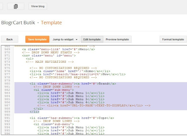BlogrCart Butik v1 0 Freemium Blogger Shopping Cart Template