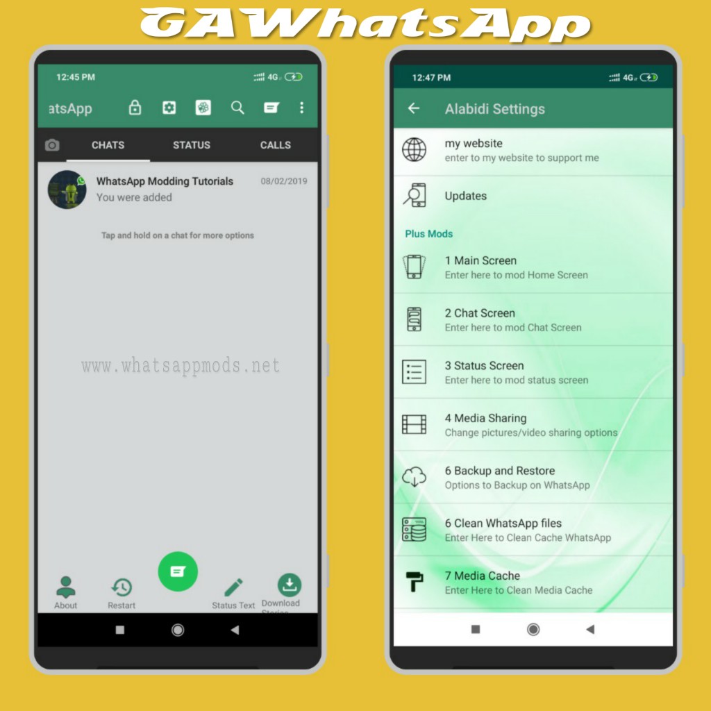 GAWhatsApp Intro