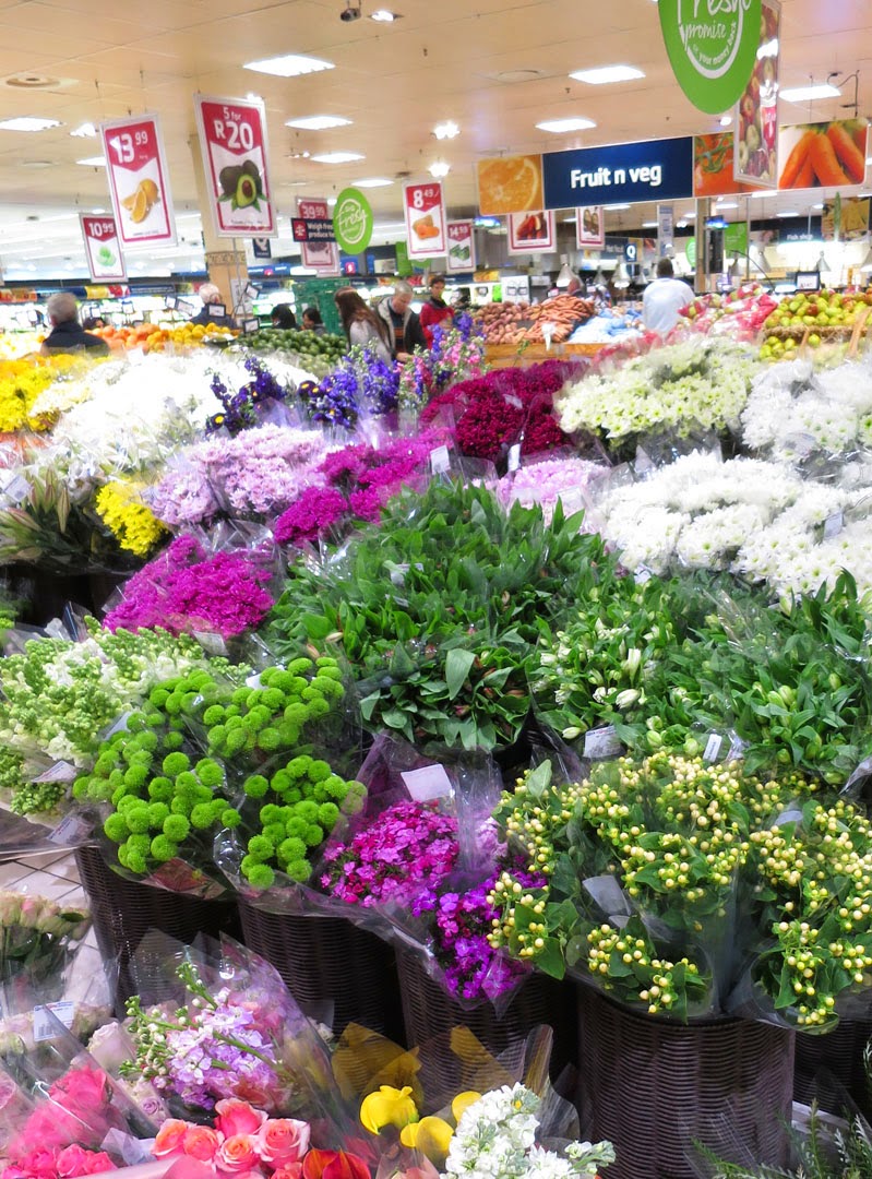 66 Square Feet (Plus) Supermarket flowers