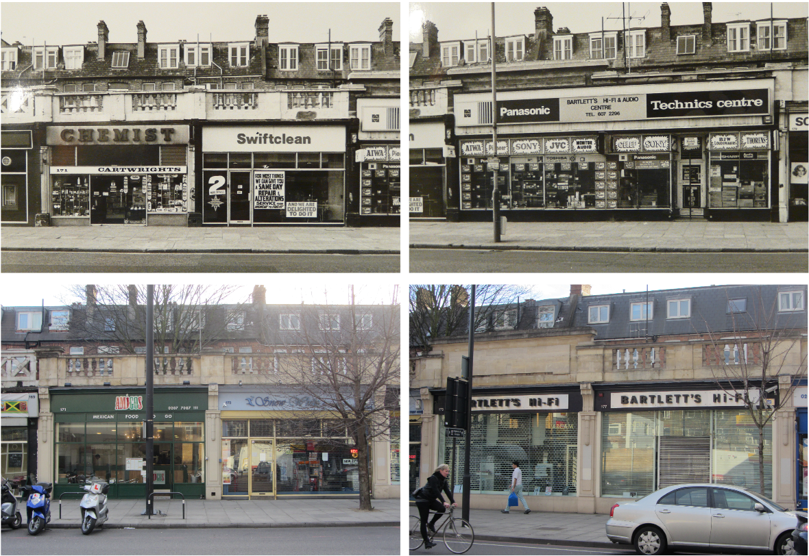 Jane's London Holloway Road Old and New nos.171185