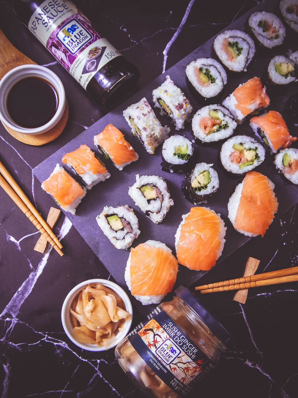 przepis na sushi jak zrobić sushi sushi bez surowej ryby z wędzonym łososiem dragon sushi przepis pomysły rodzaje sushi blog kulinarny melodylaniella łódź blogerka łódzka