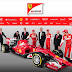 Ferrari divulga carro para nova temporada