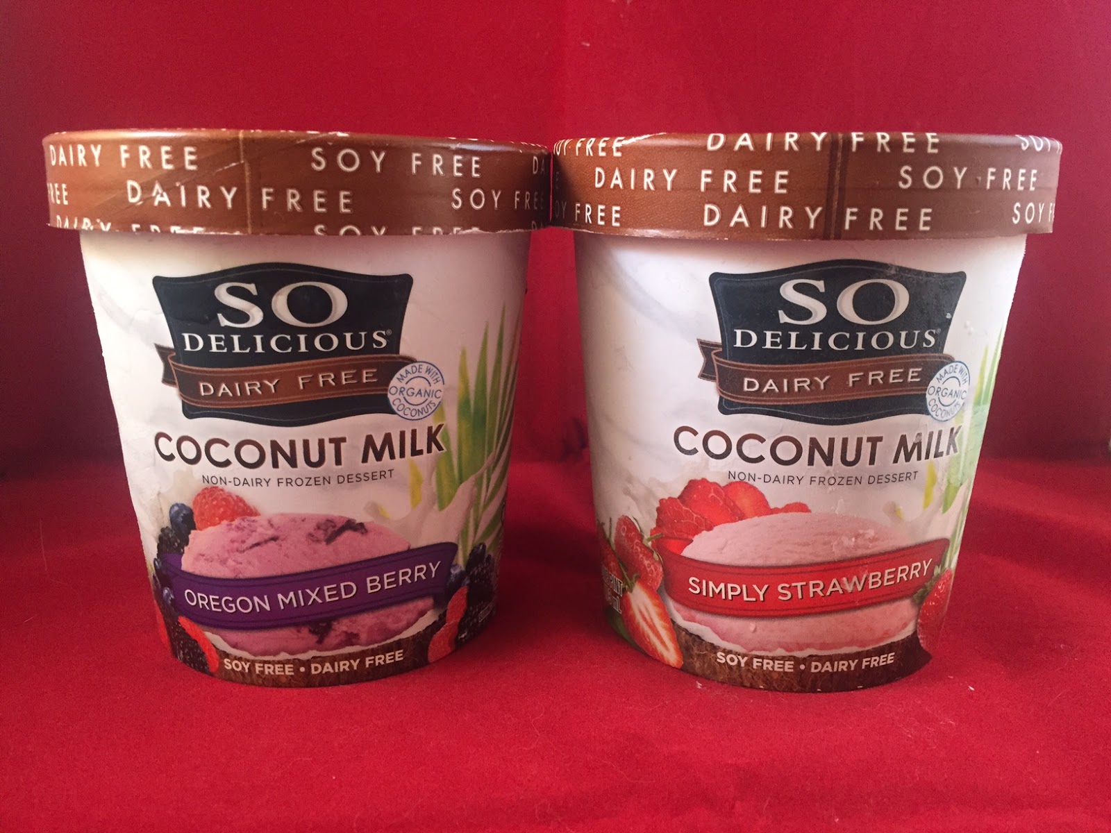 Vegan Crunk New So Delicious Berry Ice Creams!