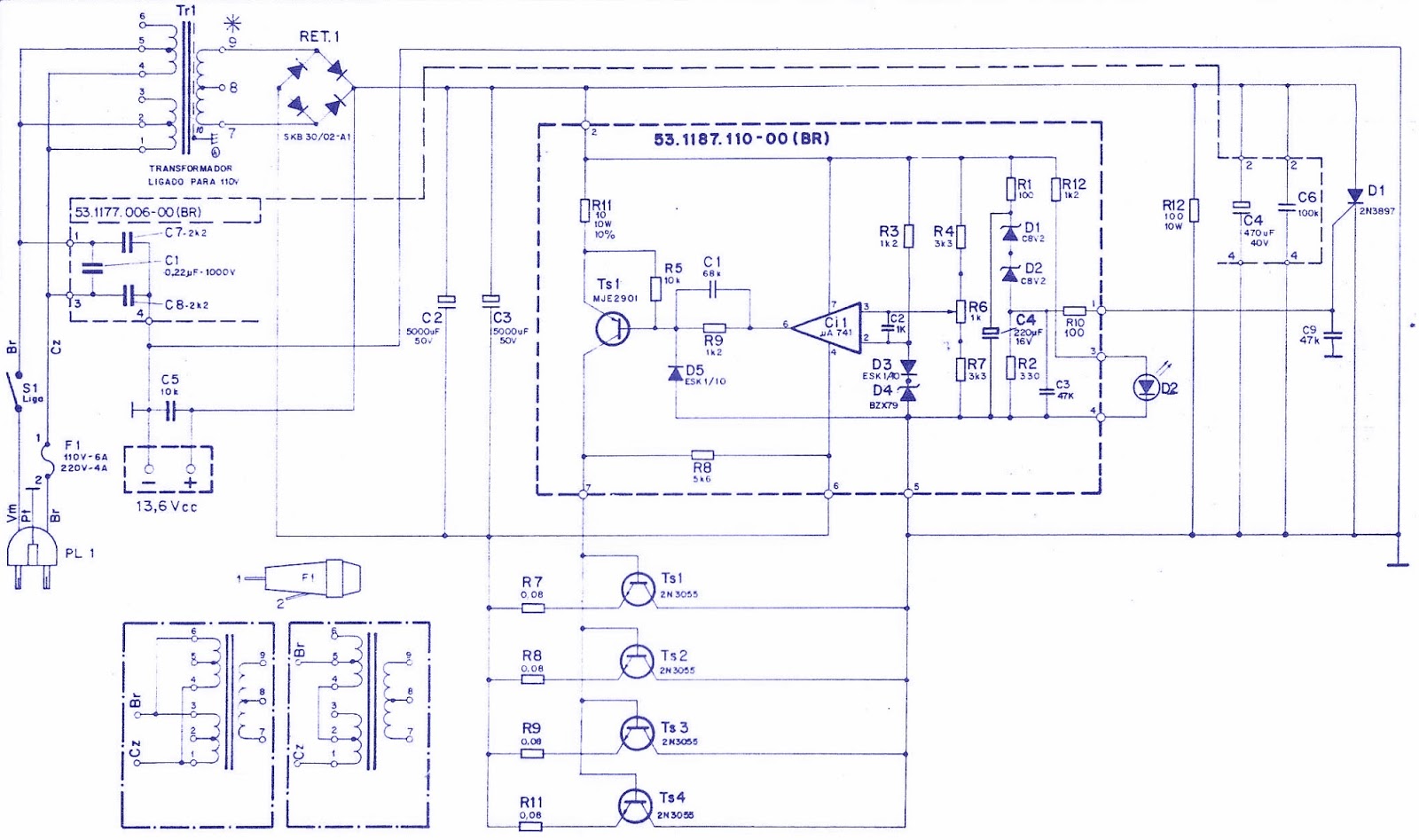 2844b Smps Power Supply Circuit Diagram