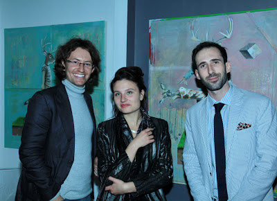 właściel galerii Van den Berg, Julia, Lech Bator