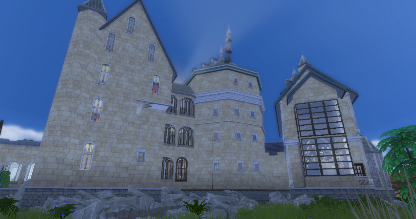 Hogwarts The Sims 4 ปราสาทฮอกวอตส์ The Sims 4